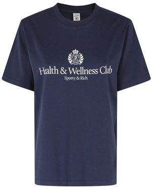 Sporty & Rich T-Shirts - Blue