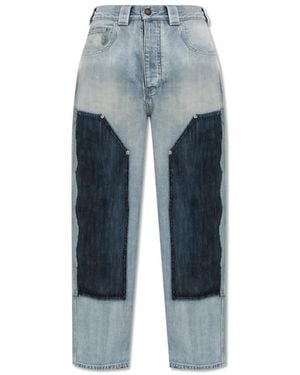 Balenciaga Straight Jeans - Blauw