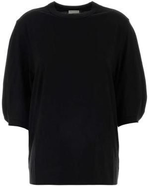 Dries Van Noten T-Shirts - Black