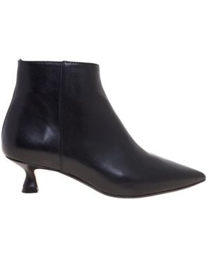 Anna F. Heeled Boots - Blue