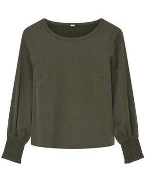 GUSTAV Long Sleeve Top - Groen