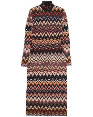 Missoni Knitted Dresses - Multicolour