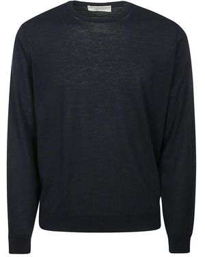 FILIPPO DE LAURENTIIS Knitwear > round-neck knitwear - Bleu