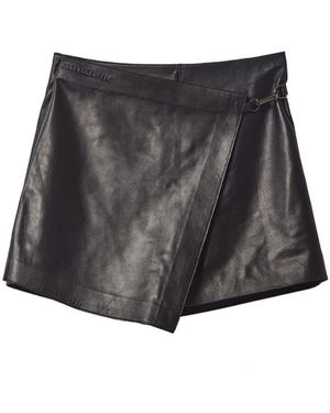 KARL LAGERFELD Leather Skirts - Grey
