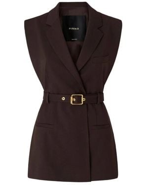 Pinko Vests - Marrón