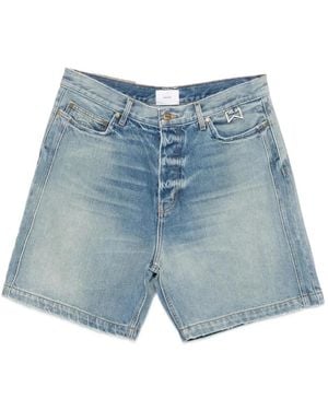 Rhude Denim Shorts - Blau