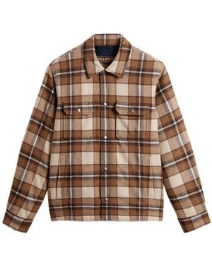 Woolrich Light Jackets - Marrón