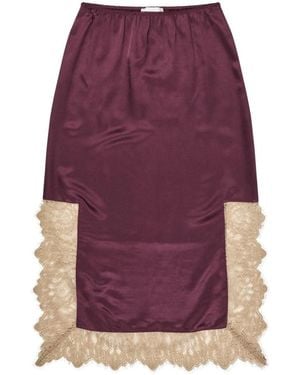 Munthe Midi Skirts - Purple