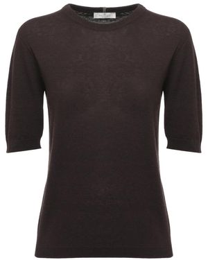 Panicale Round-Neck Knitwear - Noir
