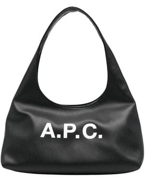 A.P.C. Shoulder Bags - Nero