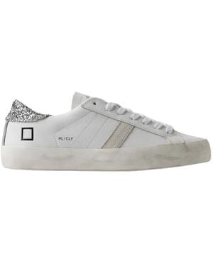 Date Schoenen ,Wit ,Katoen Torneo Sneaker - Grijs