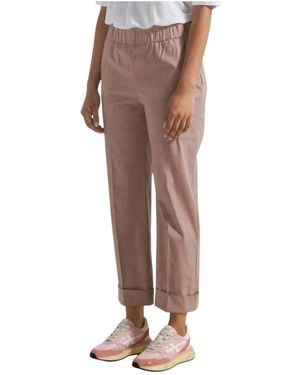 Deha Straight Trousers - Marrón