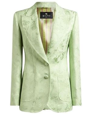 Etro Blazers - Vert