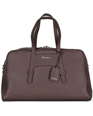 Santoni Weekend Bags - Brown