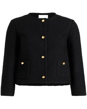 Patou Tweed Jackets - Negro