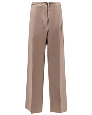 Rohe Wijde Broek - Bruin