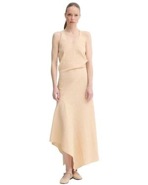 Aeron Kleedjes ,Katoen Gale Maxi Jurk - Naturel