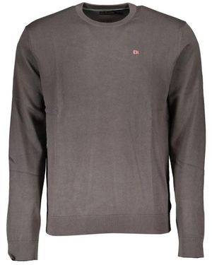 Napapijri Round-Neck Knitwear - Grey