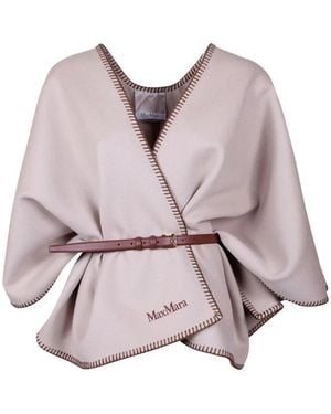 Max Mara Capes - Marrón