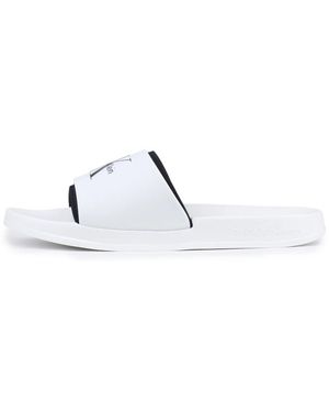 Calvin Klein Ciabatte A Fascia - Wit