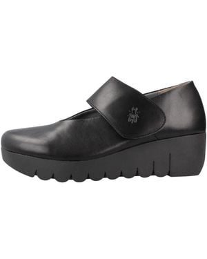 Fly London Vari Wedge - Schwarz