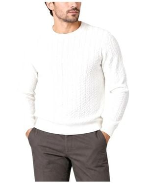 HUGO Simond Pullover - Weiß