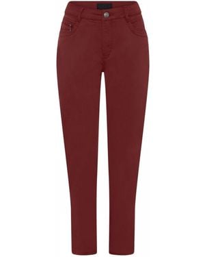 Cro Slim-Fit Trousers - Red