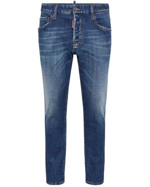 DSquared² Slim-Fit Jeans - Blauw