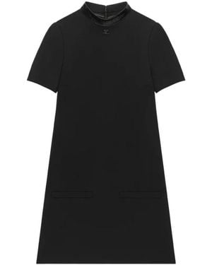 Courreges Short Dresses - Nero