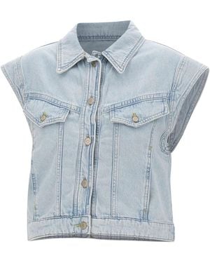 BOSS Jassen ,Blauw ,Katoen C Vest 1.0