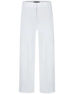 Cambio Straight Trousers - White