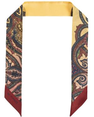 Etro Silky Scarves - Blanco