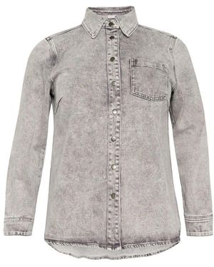 Kaffe Denim Jackets - Gris