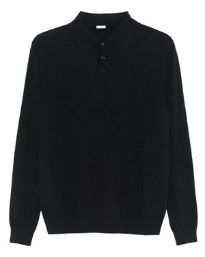Malo Round-Neck Knitwear - Black