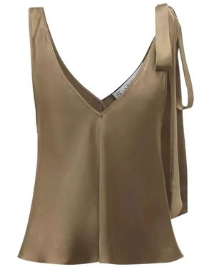 JW Anderson Sleeveless Tops - Green