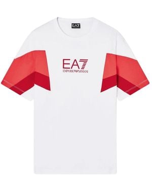EA7 T-Shirts - Red