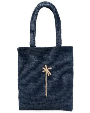 Manebí Stilvolle Handtasche Für Frauen - Blau
