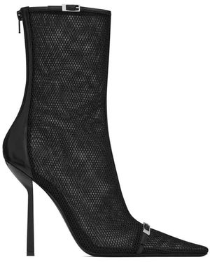 Saint Laurent Heeled Boots - Black