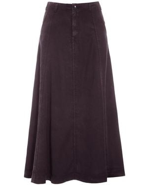 Bitte Kai Rand Denim Skirts - Purple