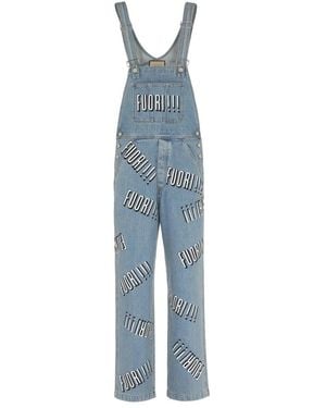 Gucci Denim Overall - Blue