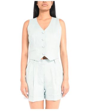 ACTUALEE Waistcoats - White