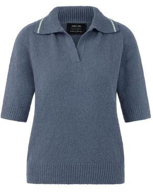 Marc Cain V-Ausschnitt Strickware - Blau