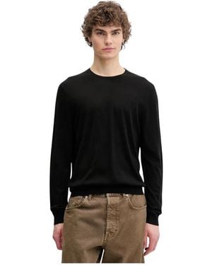 sunflower Round-Neck Knitwear - Noir