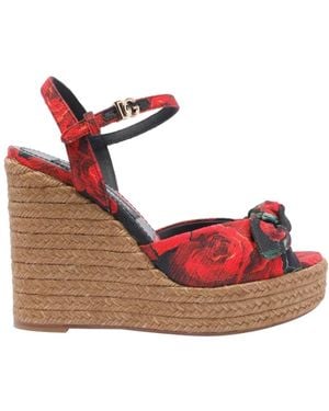 Dolce & Gabbana Wedges - Red