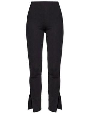 Anine Bing Slim-Fit Trousers - Black