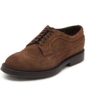 Doucal's Laced Shoes - Brown