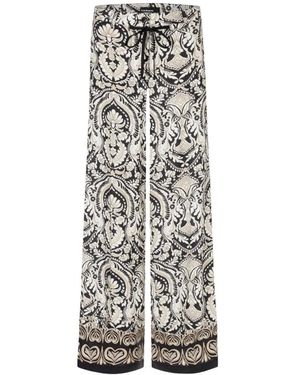 Cambio Wide Trousers - Multicolour