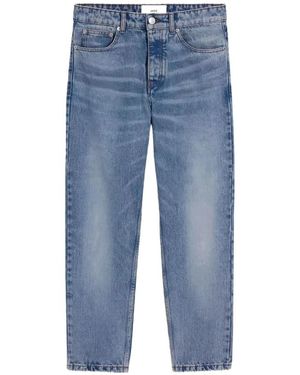 Ami Paris Straight Jeans - Blu