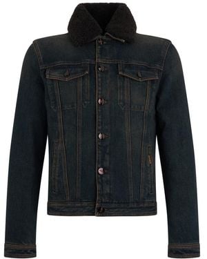 Moorer Denim Jackets - Negro