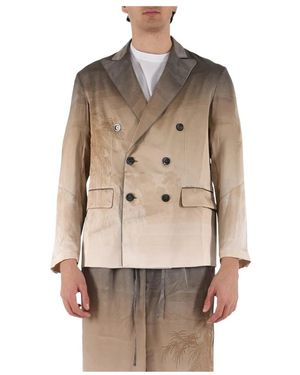 Pierre Louis Mascia Light Jackets - Marrone